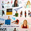 The Next Step sticker sheet