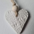 FREE DELIVERY heart clay hanging decoration oil diffuser