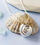 Snail Shell Pendant - Recycled Silver Necklace - Gift for Nature Lovers - Image 3