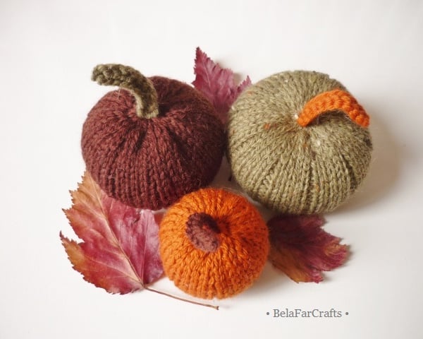 Autumn pumpkins (3) - Thanksgiving decorations - Fall wedding favours
