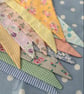 Summer Fabric Bunting, Banner, 
