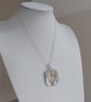  Sterling Silver Pendant Necklace 'Undersea World' with Kelp Forest and Dolphin - Image 7