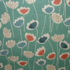 Scandi Flower Tablecloth   Round 135cm  Pacific