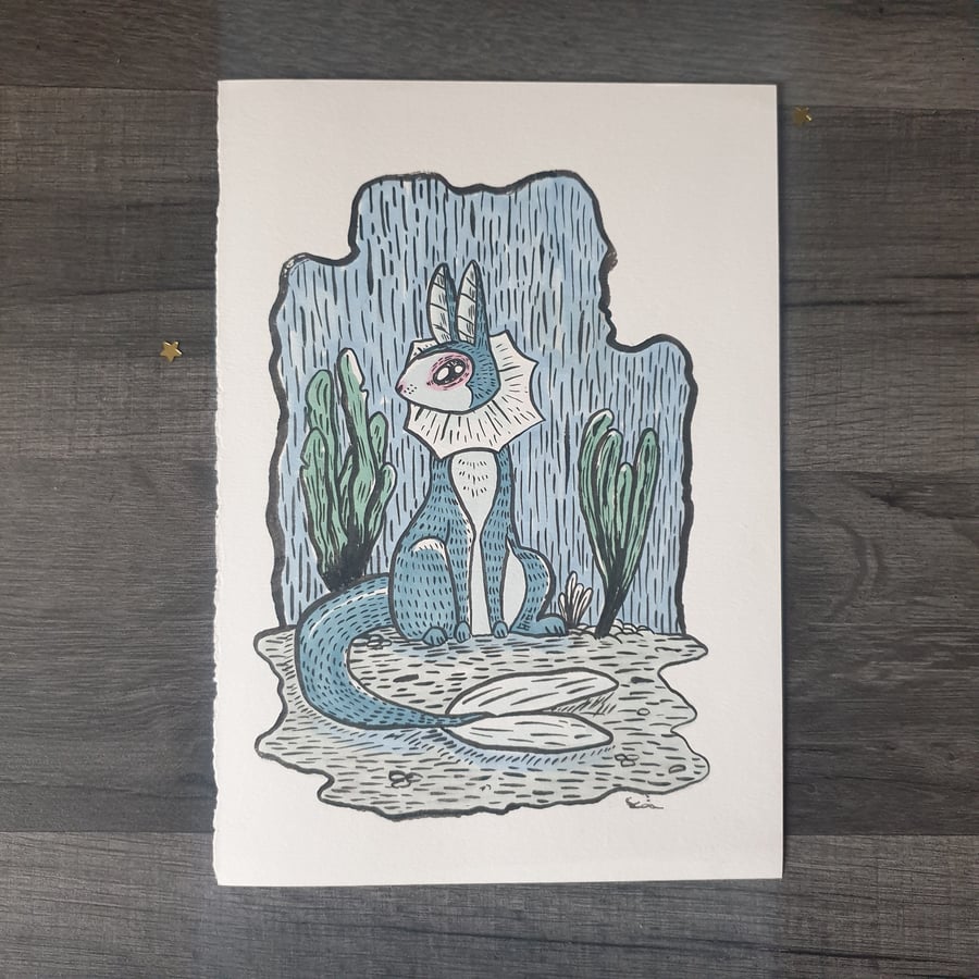 Vaporeon Original Illustration 