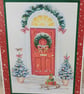 Handmade Christmas card - from our house to yours - Image 4