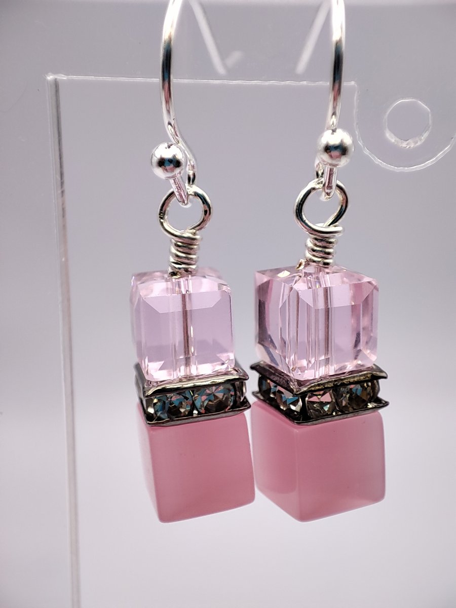Glass Crystal earrings