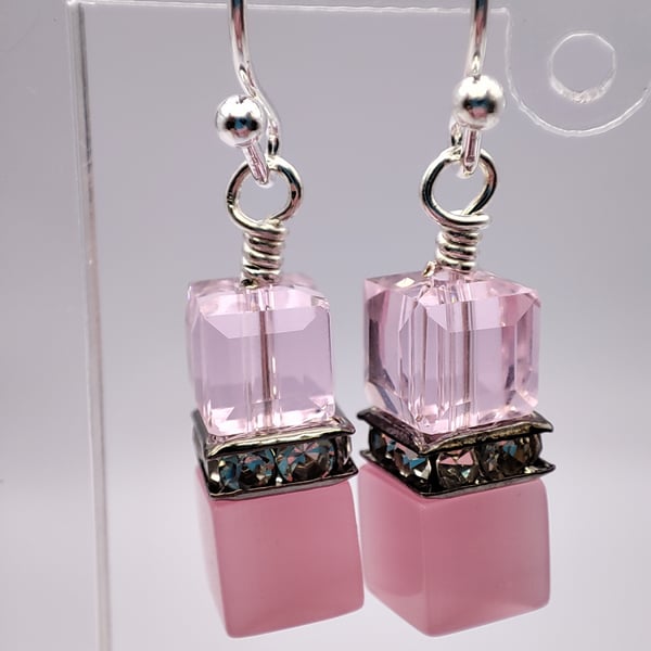 Glass Crystal earrings