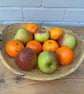 Natural edge Ash fruit bowl - Image 5