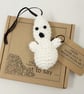Crochet Ghost - Alternative to a Greetings Card  - Image 1