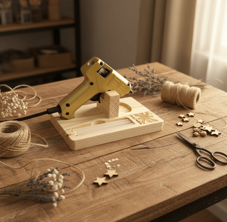 Mini Hot Glue Gun Stand, Craft Glue Gun Holder
