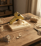 Mini Hot Glue Gun Stand, Craft Glue Gun Holder - Image 1