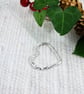 Textured Heart Necklace in Sterling Silver - Image 4