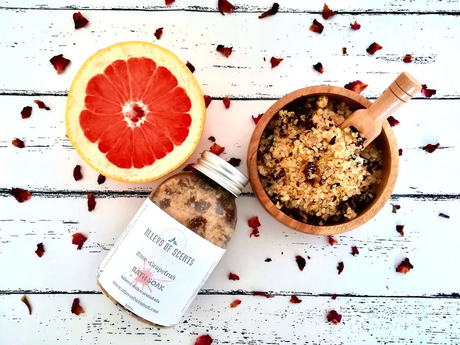 Rose & Grapefruit Bath Soak