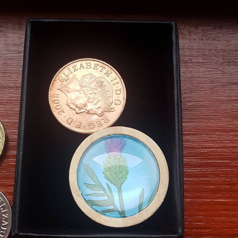  Scottish Thistle brooch