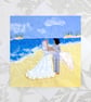 Wedding card - wedding on beach - Image 1