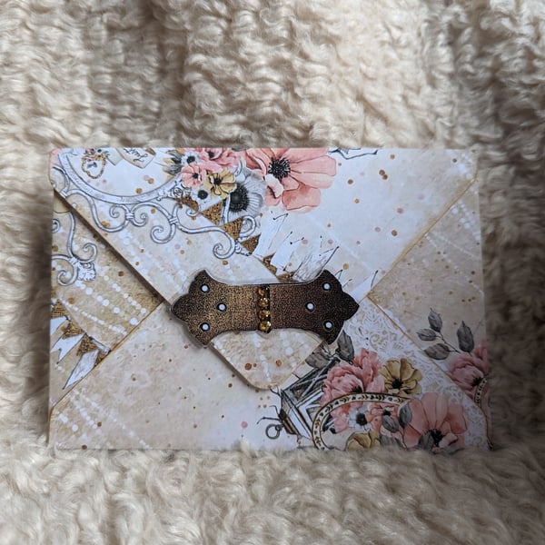 Stunning Wedding Envelope Card or Money Wallet