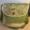 Crossbody bag, Dragonfly Lime green