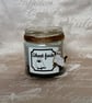 Funny Ghost Cat Candle – Handmade Halloween Gothic Decor