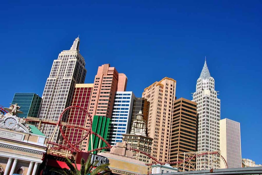 New York New York Las Vegas America Photograph Print