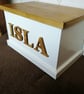 Personalised Toy Box Handmade Wooden with Soft Close Lid - Image 2