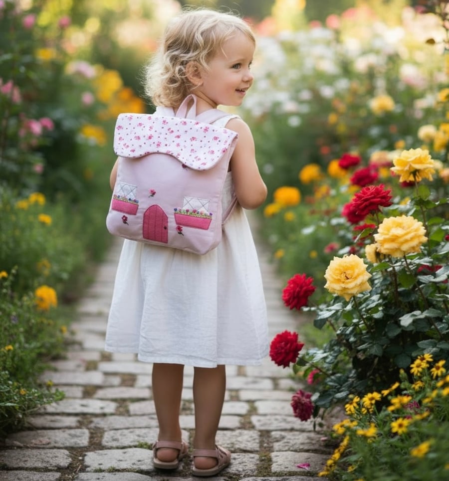 Introductory Offer - Mouse or Bunny Cottage Backpack