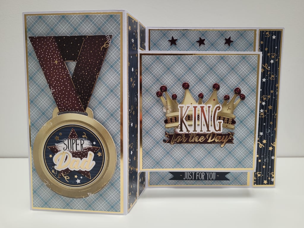 Father's Day Card - Luxury Keepsake Kinetic Card