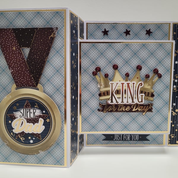 Father's Day Card - Luxury Keepsake Kinetic Card