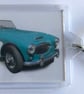 Austin Healey 3000 1959 - Keyring with 50x35mm Insert - Car Enthusiast - Image 2