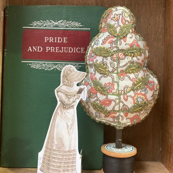 Jane Austen inspired cotton reel tree - Margaret No1