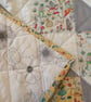 Handmade patchwork Liberty  quilt - Image 2