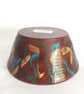 Pottery terracotta, multicolored, bowl, decorative or serving ceramic bowl - Image 3