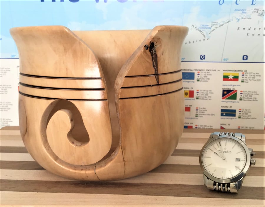 English Chestnut Yarn Bowl