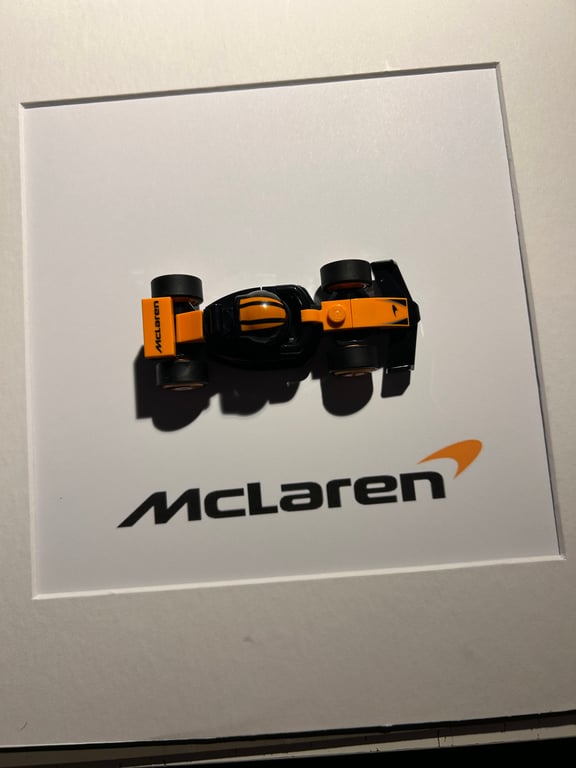 Formula One - Framed mini McLaren F1 car