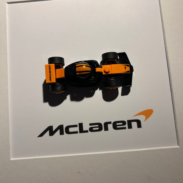 Formula One - Framed mini McLaren F1 car