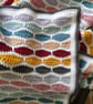 Modern Vintage Hues Crochet Blanket - Image 3