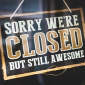 shop closing