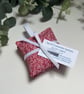 Set of 2 Lavender Sachets: Pink Floral Fabric, New Home, Sleep Pillows - Image 7