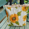  Clearance  Bargain  -  Cotton Tote Bag - Sunflower Tote 