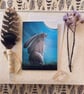 Moongazy Greetings Card