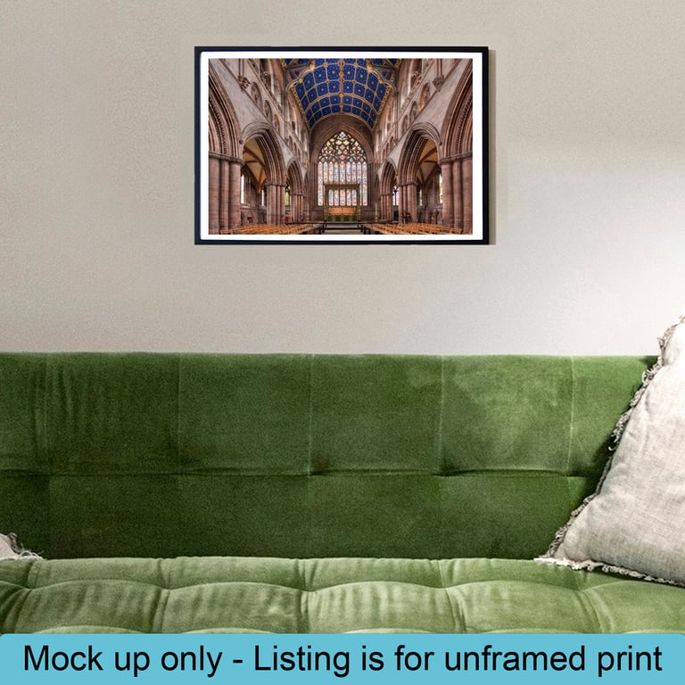 Carlisle Cathedral East window landscape print