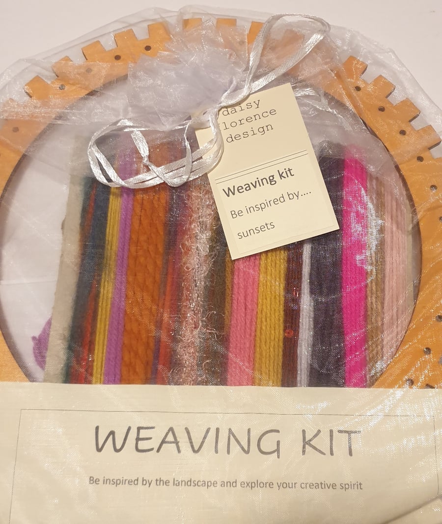 weaving kit - large circle