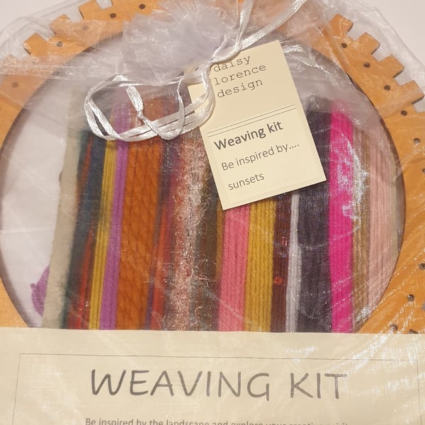 weaving kit - large circle