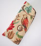 Glasses Case Sleeve William Morris Birds Tapestry Red - Image 1