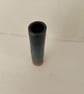 Hand built sea blue bud vase - Image 4