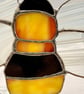 Stained Glass Bumble Bee (large) suncatcher - Image 5