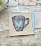 Coaster, floral mug coaster - Image 2