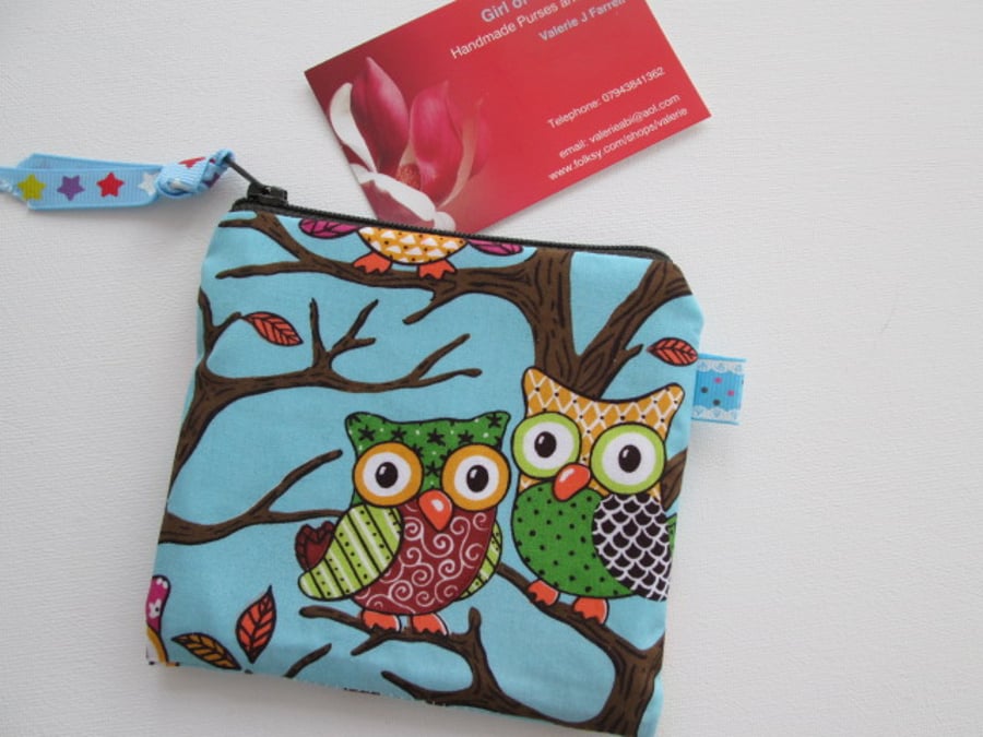 HALF PRICE SALE Little Owls Purse