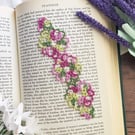 Spring Garden Bookmark in Tatting Lace