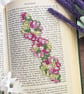 Spring Garden Bookmark in Tatting Lace - Image 1