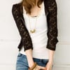 Cropped Lace Jacket